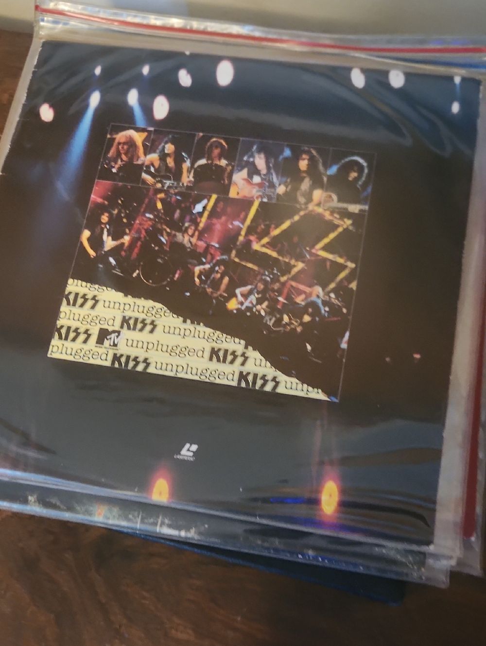 Kiss MTV Unplugged Laser Disc Laserdisc